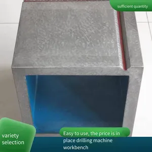 Cast Iron Square Box for Inspection, Measurement and Scribing, T-slot Auxiliary Heightening Square Tube Cushion Box for Cnc Machine Tools, Workbench thumbnail-5