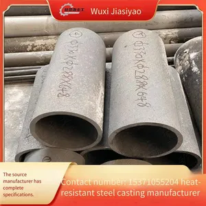 Jiasiyao Foundry Cr25ni20si2 Blanking Pipe, Slag Discharge Pipe, Ni7n Heat-resistant Steel Centrifugally Cast Ash Conveying Pipe thumbnail-2