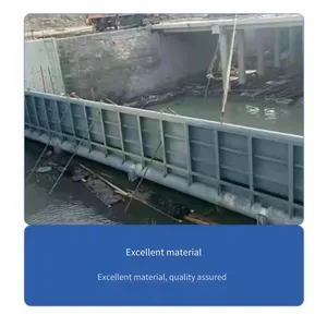 Meizhou Steel Dam Gate, Hydraulic Flap Dam for Water Conservancy Projects, Hydraulic Dam for Landscape Rivers, Branded Product thumbnail-2
