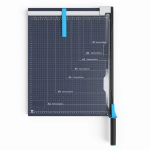 Premium 18-Inch A3 Paper Guillotine Cutter Manual Paper Trimmer 455*380mm Steel Metal Baseplate (GL310) thumbnail-4
