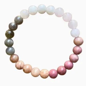 Wholesale Hot Selling Bracelets, Natural Yellow Crystal, Dongling Sone Peacock Crystal Bracelets thumbnail-4