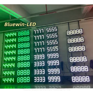 Fuel Price Sign Gasoline Station Large 7 Segment Outdoor Board LED Gas Price Display thumbnail-3