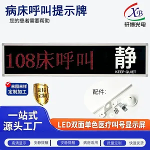 Dual-sided LED Displays for Hospital Corridors With Voice Broadcast Function, Medical Queue Calling Screens for Nursing Homes & Senior Apartments thumbnail-1