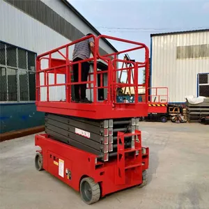 Electric Easy to Operate 25%climbing Capacity 6m 8m Safety Protection Device Scissor Lift for Factory Maintenance thumbnail-1