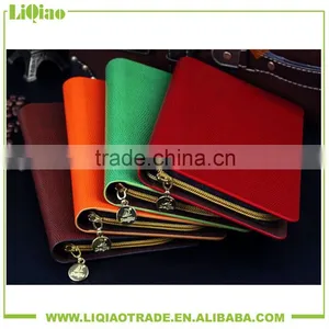 A5 Leather Loose-leaf Business Notebook With Zipper thumbnail-1