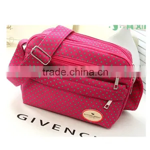 Fashion OEM Service Custom Pink Bags Single Cross Body Shoulder Canvas Bag thumbnail-1