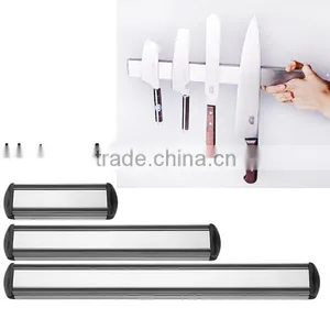 Customized Size Magnetic Knife Holder/ Storage Strip /18 Inch Kitchen Knives Bar Aluminum Rack-13 Inch 15inch 16inch 18inch Inch thumbnail-1
