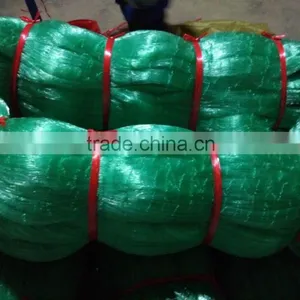 NYLON MONOFILAMENT FISHING NET---0.40MM---55MMSQ---GREEN thumbnail-1