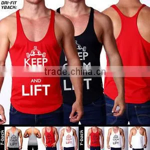 Custom Printing 100% Polyester Gym Stringer thumbnail-1
