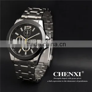 Guangzhou Kinpac Watch Co., Ltd Branding Men Watch Japan Quartz Mans Cool Watch Alloy Bracelet Stainless Steel Quartz Man Watch thumbnail-2