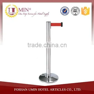 Stainless Steel Retractable Belt for Queue Manage thumbnail-1