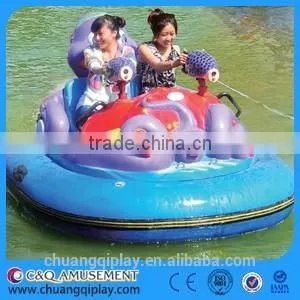 Inflatable Fiberglass Bumper Boat, Electric Battery Bumper Boat on Sale, Water Park thumbnail-4