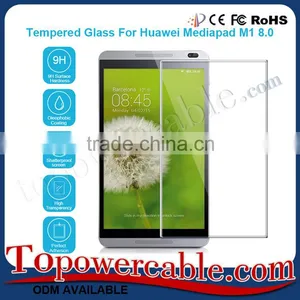 Ultra 0.26mm Thin Tempered Glass Toughened Glass Film Mobile Screen Guard For Huawei Mediapad M1 8.0 thumbnail-1