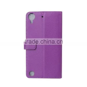 MMT Anti Shock High Quality With Photo Frame PU Leather Flip Case With Card Slot for HTC 530 MMT Litchi Grain Cover MT-5663 thumbnail-2
