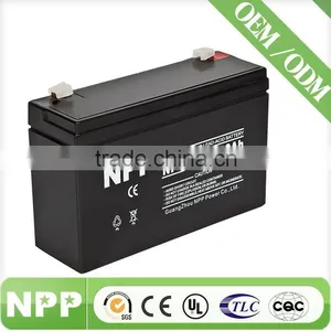6v12ah Maintenance Free Vrla Battery 6 Volt Ups Battery thumbnail-1
