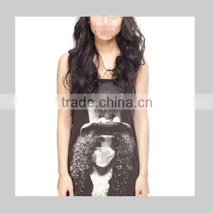 Oem Wholesale Plain Loose Tank Top Printed thumbnail-4