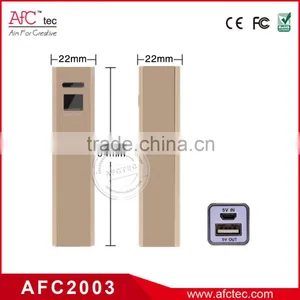 Colorful Metal 2200mah Smartphone Portable Power Bank for Promotional thumbnail-4