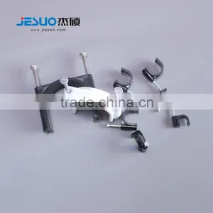 Electrical Wire Plastic Wall Cable Fixing Clips thumbnail-5