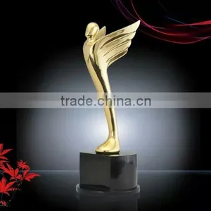 Wholesale Custom Metal Trophy Free Custom Lettering Trophy Encourage Employees Alice thumbnail-1