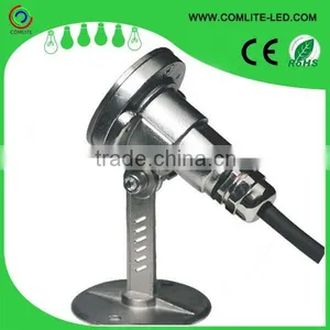 Whole Sale SUS316 1x3W RGB 3in1 IP68 LED Mini Lights Underwater thumbnail-1
