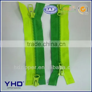 5# Two Way Sweatshirt Plastic Zipper thumbnail-2