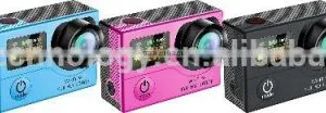 Dual Screens Wifi Action Camera 1080P FHD Sport DV DVR G3 Waterproof 30M 170 Wide Angle 12MP For Extreme Sports thumbnail-6