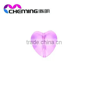 Wholesale New Crystal Plastic Heart Beads thumbnail-1