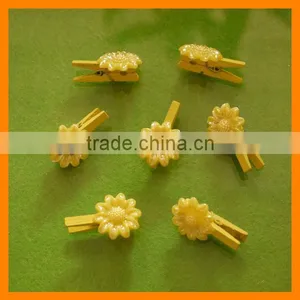 Wooden Clip, Sunflower Clip Supplier thumbnail-1