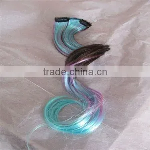 Synthetic Easy Mixed Color Hair Weave Extensions thumbnail-1