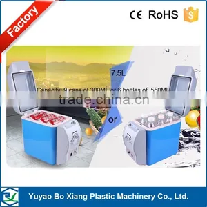 Free Shipping Automotive Supplies Car Fridge Refrigerator Portable 7.5L Car Ice Cooling Box and Heating Hot MINI Car Fridge thumbnail-1