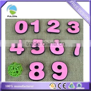 Custom Arabic Numbers Shaped Soft Pvc Decorating Fridge Magnet thumbnail-2
