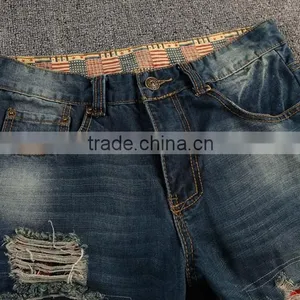 Patchwork Designer High Quality Patched Jeans Ripped Men Rock Men Jeans Hip Hop Jeans Denim Pants thumbnail-4