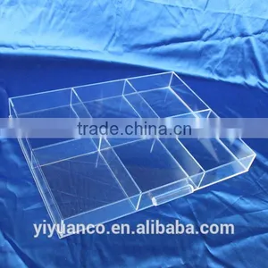 China New Products Lucite Makeup Display, Acrylic Lucite Makeup Box, Lucite Makeup Storage Boxes thumbnail-5
