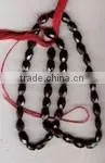 Garnet Beads Oval Faceted thumbnail-1
