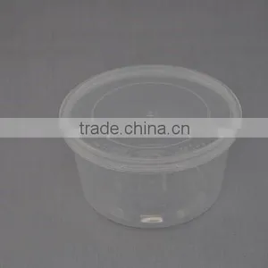 Design Patented Thin Round Clear Plastic Food Containers , Various Sizes Available thumbnail-6