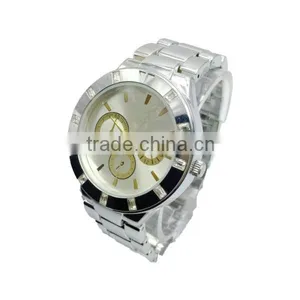 Unisex Stainless Steel Case Back Quartz Watch thumbnail-3