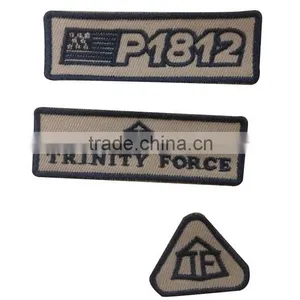 Custom Pvc Rubber Jeans Patch Wholesale,custom Embroidery Woven Patches for Clothing thumbnail-1