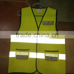 Promotion Green Reflect Vest for Advertising thumbnail-1