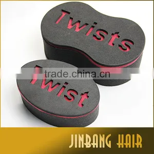 2016 Hot Brand New Fashion Magic Hair Twist Sponge Dreads Twisting Locks Dreadlocks Curl Brush Sponge Barber Hair Brush New thumbnail-4
