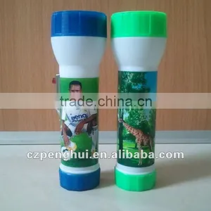 2012 New Type Big Head Plastic Led Torch thumbnail-1