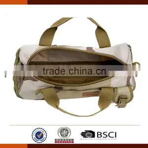 Fashion Army Style Military Canvas Duffel Bag thumbnail-5