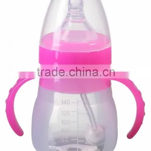 300ML Wide Neck Silicone Baby Feeding Bottle Manufacturer thumbnail-4