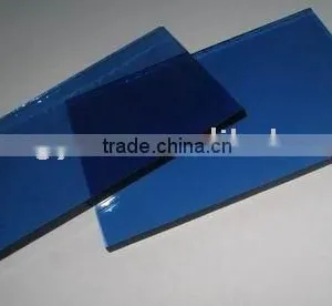 Dark Blue Reflective Glass thumbnail-1