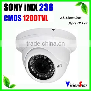 1200TVL Outdoor Housing System OSD Menu Video Surveillance Camera Zoom 2.8-12mm Varifocal Lens Security Day&Night Camera thumbnail-1
