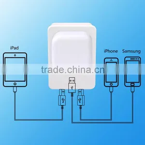 Widely Used Smartphone 4 USB Port Home Wall Charger thumbnail-4