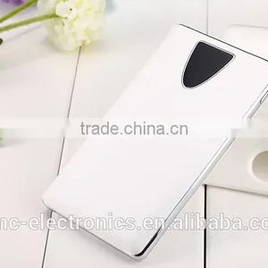 20000mAh Capacity 3 Usb Output Dual Led Lighting Digital Led Screen Wave Shape Design Customize Logo Printing Slim Power Bank thumbnail-3