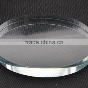 High Quality Round Shape Crystal Blank Block thumbnail-4