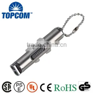 Promition Laser Key Chain Metal MINI LED Keychain UV Light thumbnail-1