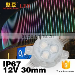 Ferris Wheel Single Color 30mm 12v Ip67 Led Decoration Light For Advertising thumbnail-1