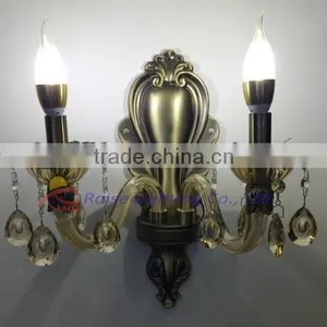 Crystal Living Room Wall Sconces thumbnail-1